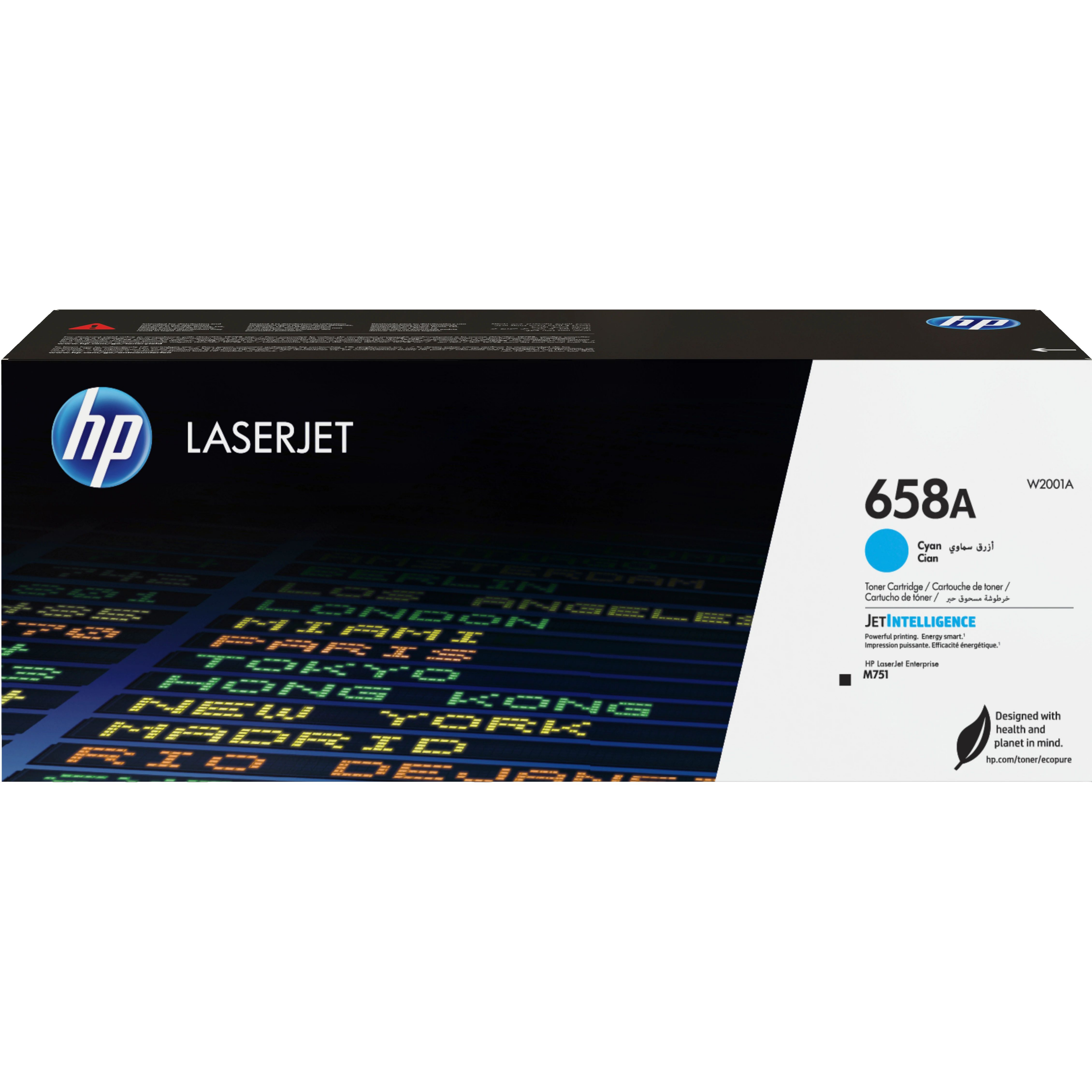 Картридж лазерний HP 658A CLJ Enterprise M751n/M751dn Cyan (6000 стор) (W2001A)