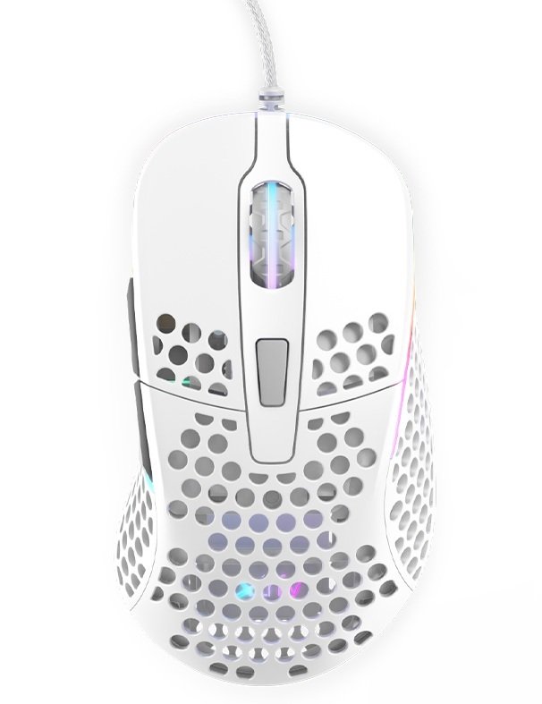 Ігрова миша Xtrfy M4 RGB, White (XG-M4-RGB-WHITE)