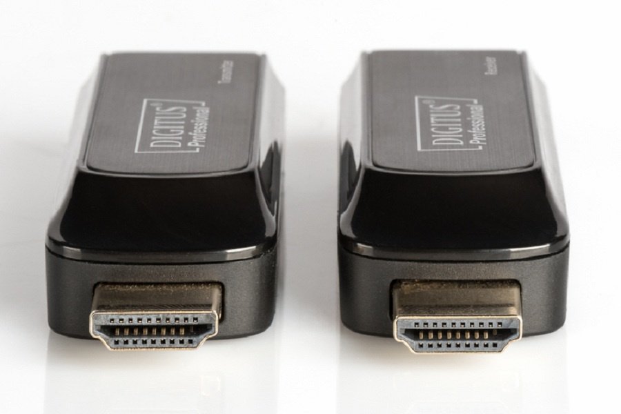 Подовжувач DIGITUS mini HDMI UTP 50m, USB powered, Black