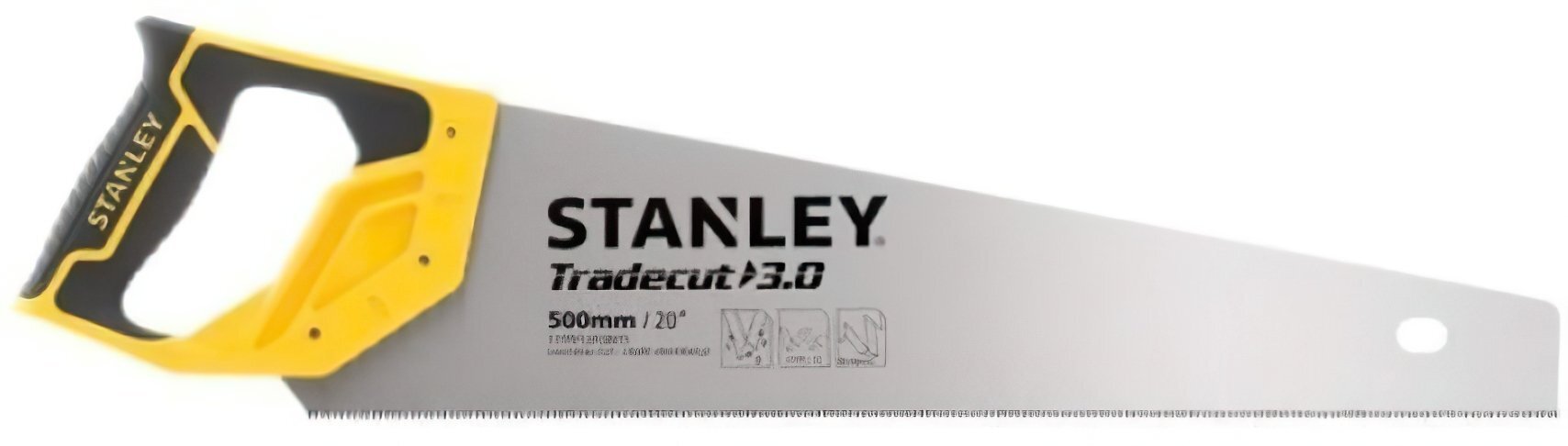 Ножівка STANLEY по дереву 500мм 11TPI