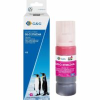 Контейнер G&G з чорнилом до Epson L15150/15160 Magenta pigm (G&G-C13T06C34A)