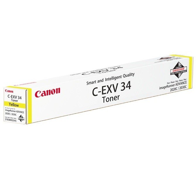 Тонер Canon C-EXV34 Yellow (3785B002)