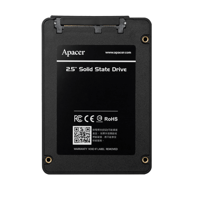 SSD накопичувач APACER AS340 960GB 2.5"SATA TLC (AP960GAS340G-1)