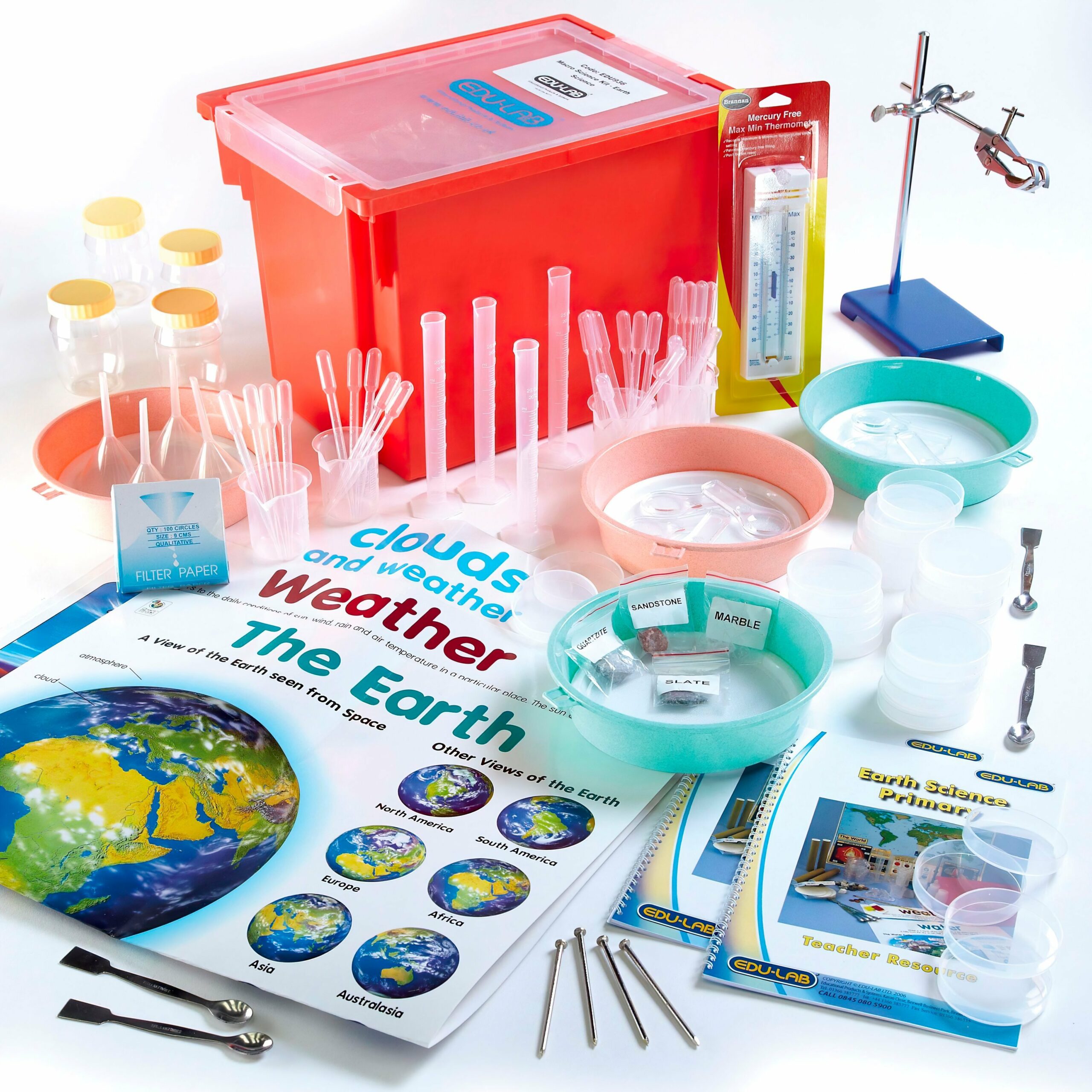 Набір для вивчення фізичних явищ Землі tts Earth Science Experiments Class Kit