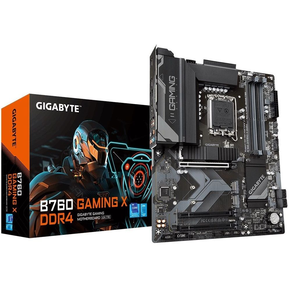 Материнська плата GIGABYTE B760 GAMING X DDR4 s1700 B760 4xDDR4 HDMI DP ATX