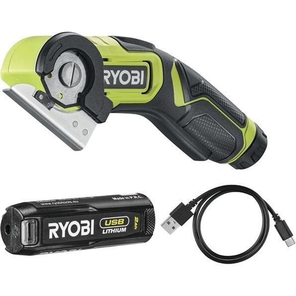 Резак Ryobi RCT4-120G аккумуляторный 4В USB Lithium АКБ 1х2Ач