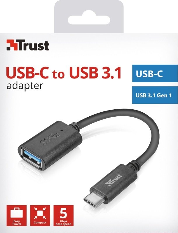 Адаптер Trust USB-C to USB3.0 (20967_TRUST)