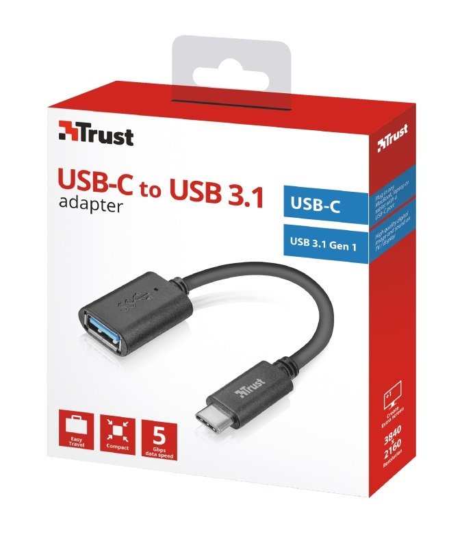 Адаптер Trust USB-C to USB3.0 (20967_TRUST)