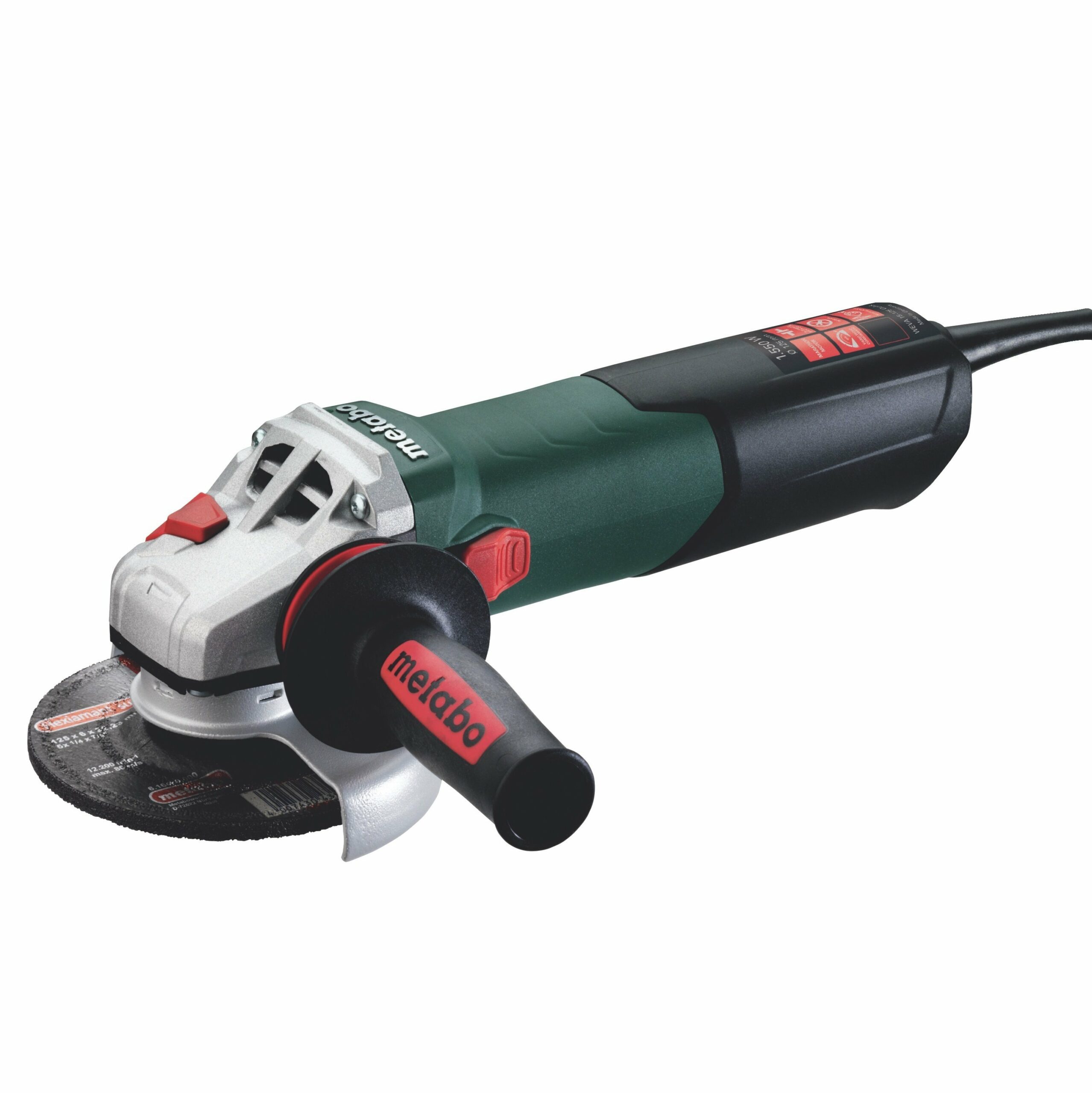 Шліфмашина кутова Metabo WEVA 15-125 (600496000)