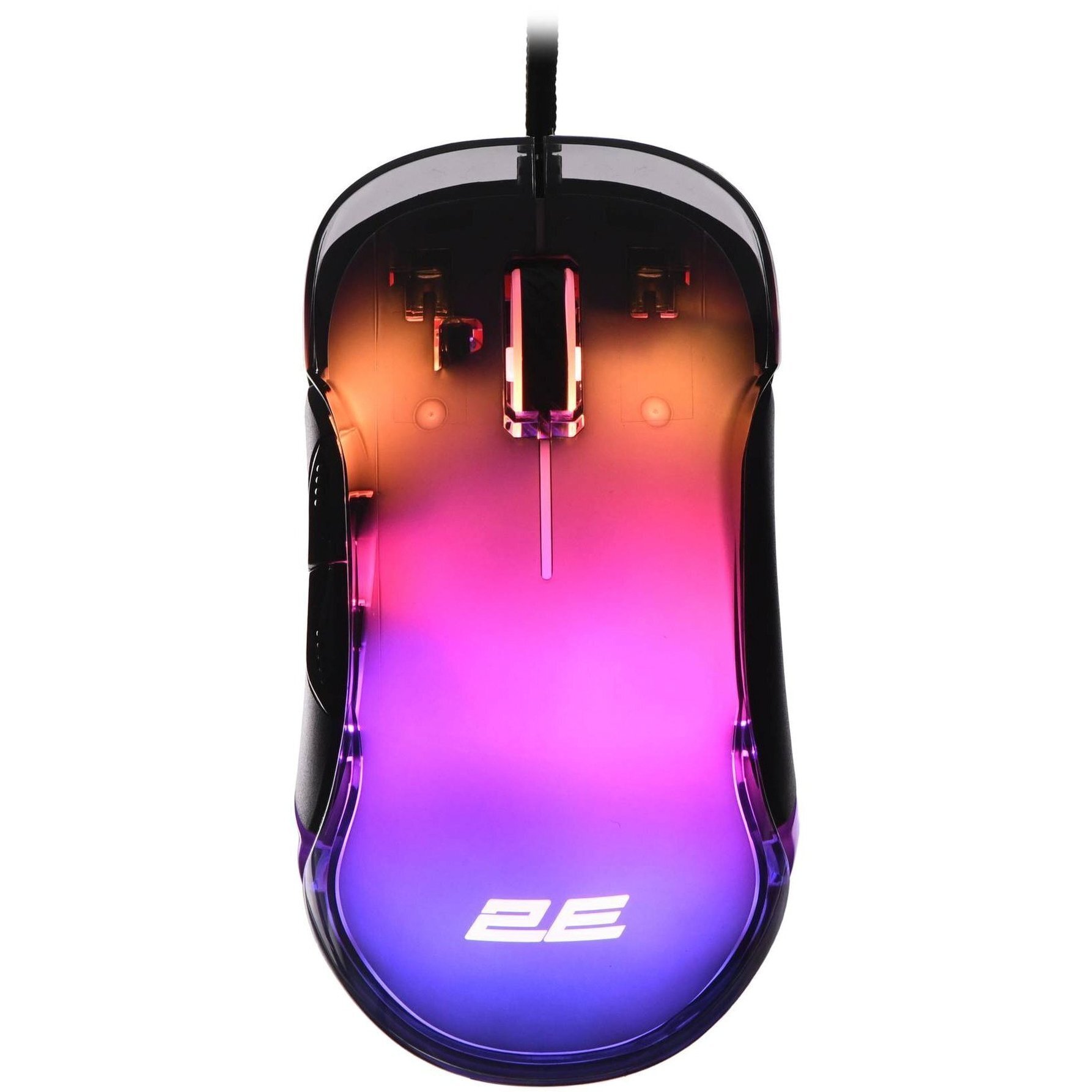 Ігрова миша 2E Gaming MG345 RGB USB Transparent (2E-MG345TR)