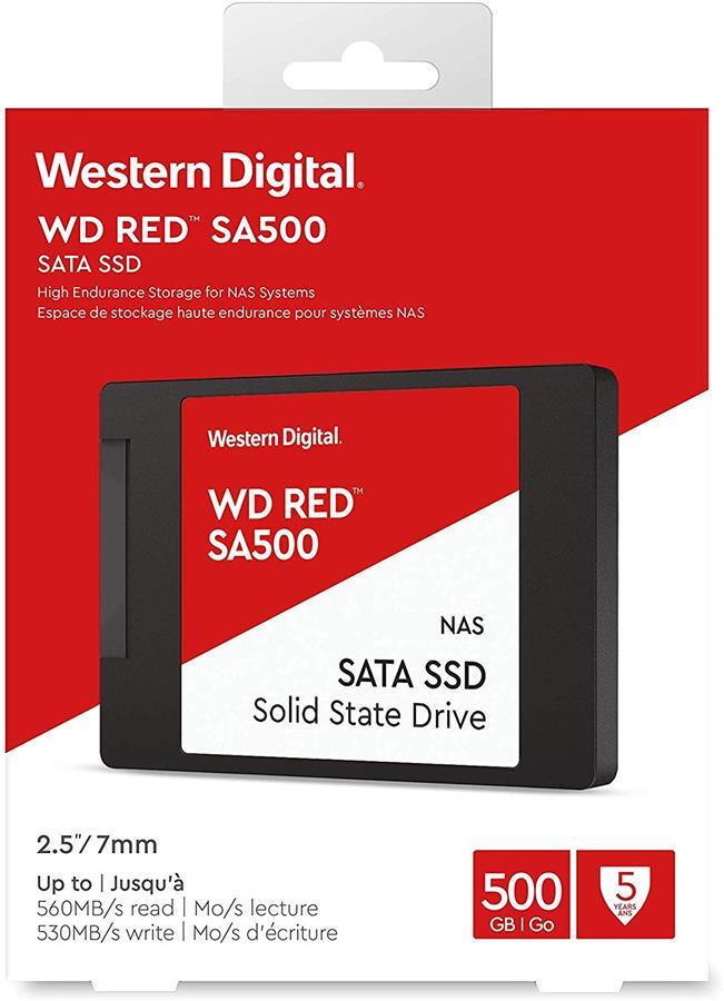 SSD накопичувач WD Red 500GB 2.5"SATA