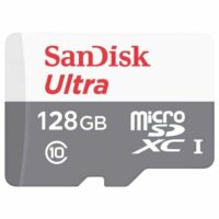 Карта пам'ятi SanDisk 128GB microSDHC C10 UHS-I R100MB/s Ultra (SDSQUNR-128G-GN6MN)