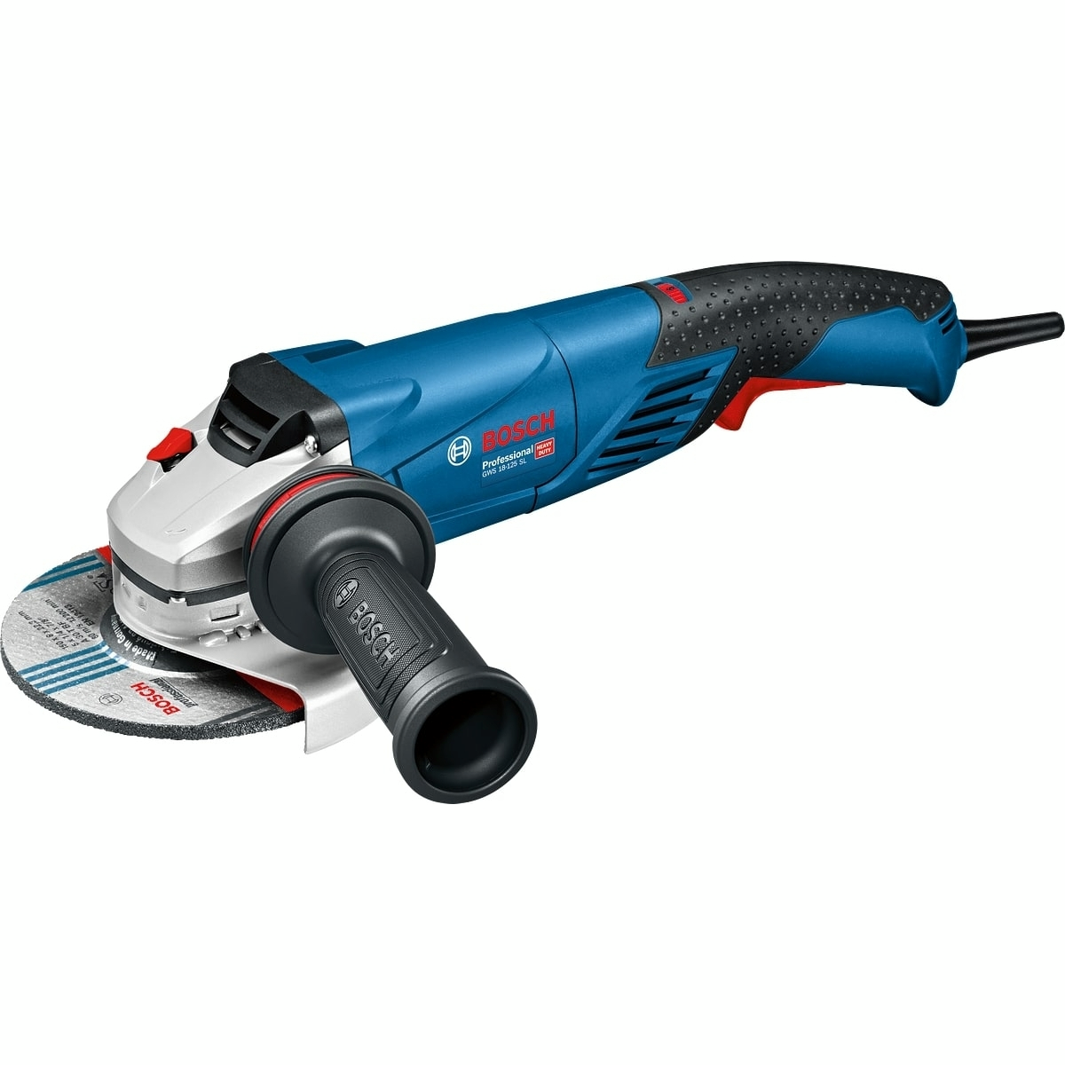 Шлифмашина угловая Bosch Professional GWS 18-125 SL, 125мм, 1800Вт (0.601.7A3.200)