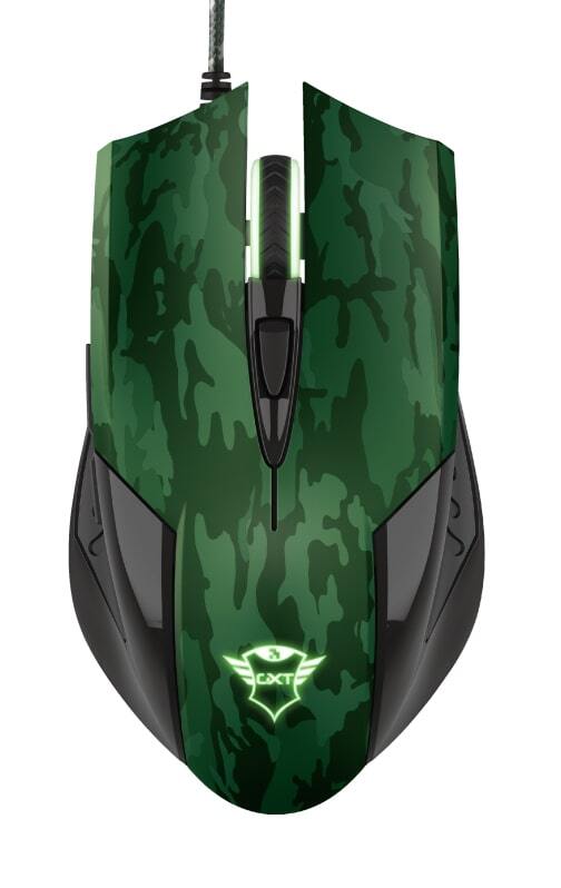 Миша+килимок Trust GXT781 RIXA CAMO MOUSE & PAD (23611_TRUST)