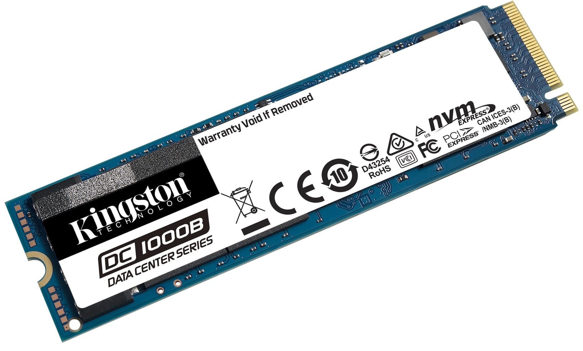 SSD накопичувач Kingston DC1000B 480GB M.2 NVMe PCIe 3.0 4x 2280 (SEDC1000BM8/480G)