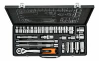 Набір торцевих головок Neo Tools 1/2", 3/8" 28 предметів (08-677)