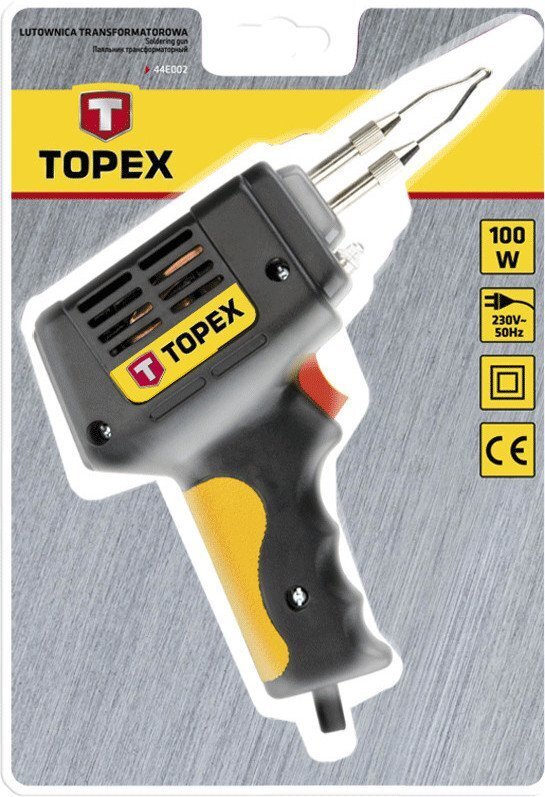 Паяльник електричний TOPEX 100 Вт 44E002