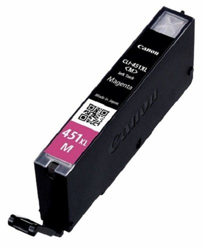 Чернильница CANON CLI-451M XL Pixma MG5440/MG6340 Magenta (6474B001)