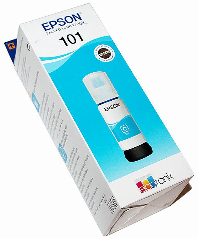 Контейнер EPSON 101 L4150/L4160 Cyan (C13T03V24A)