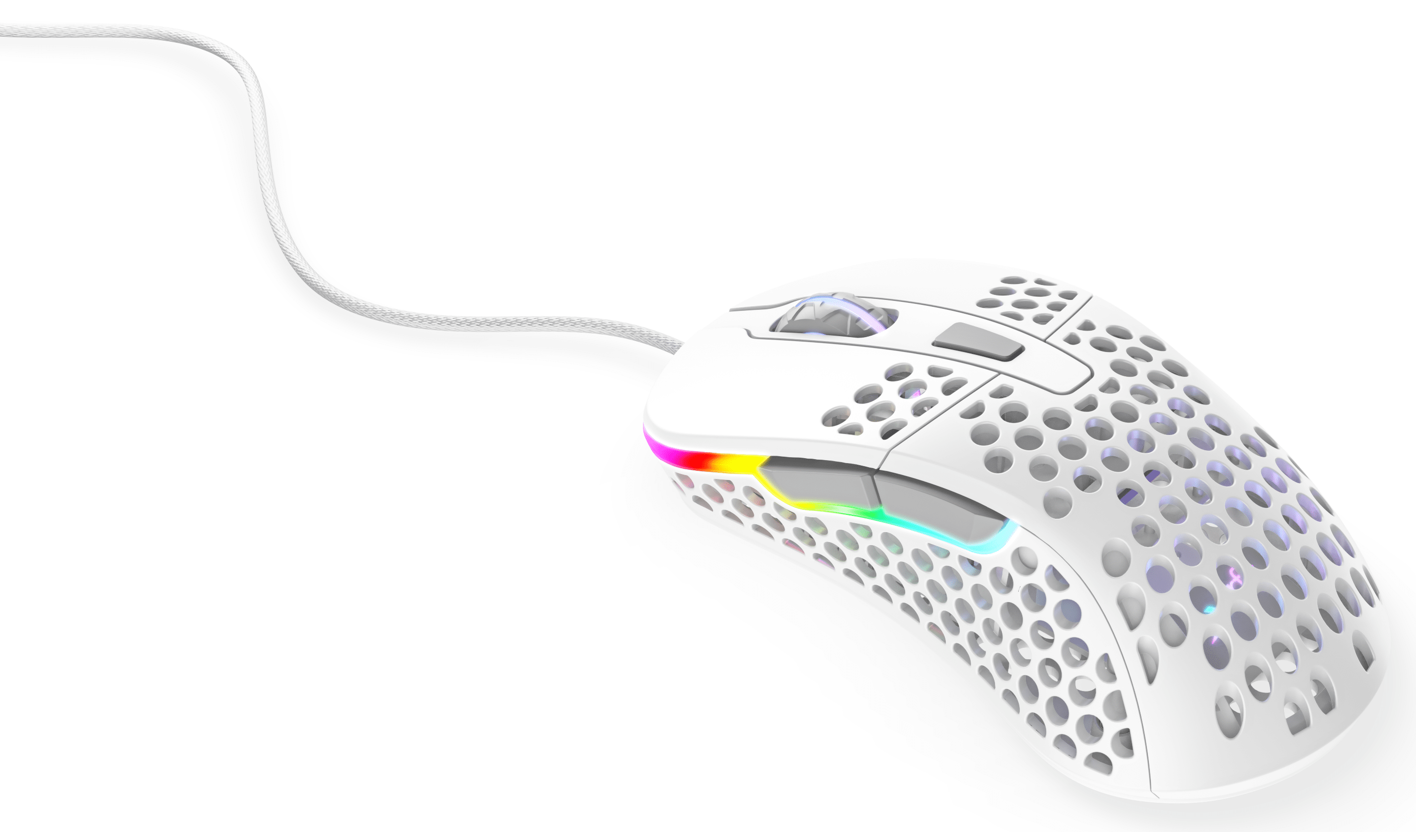 Ігрова миша Xtrfy M4 RGB, White (XG-M4-RGB-WHITE)