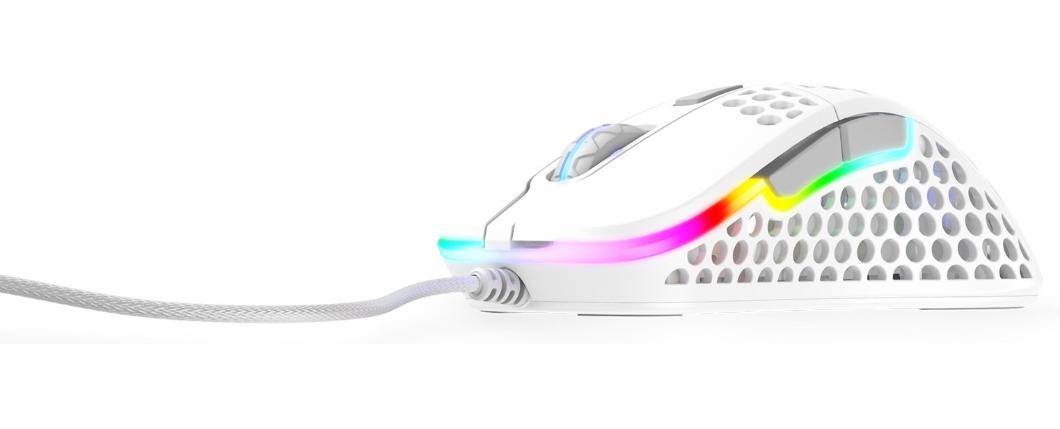 Ігрова миша Xtrfy M4 RGB, White (XG-M4-RGB-WHITE)