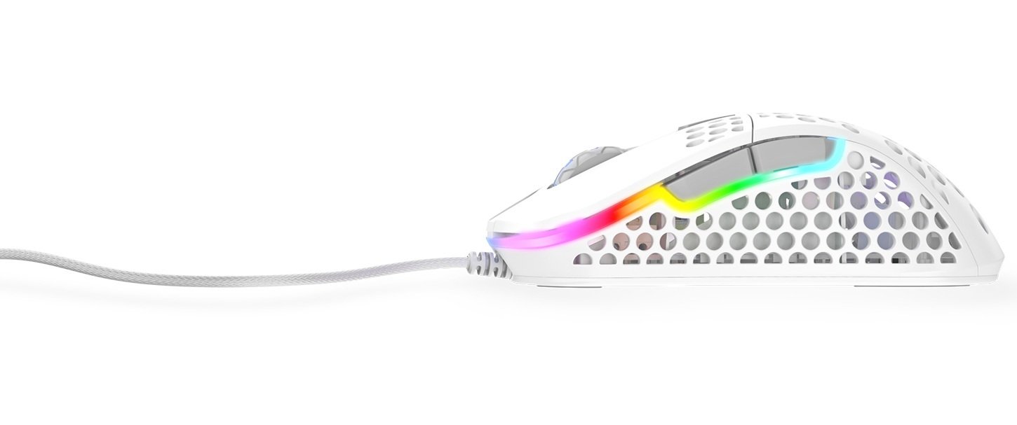 Ігрова миша Xtrfy M4 RGB, White (XG-M4-RGB-WHITE)