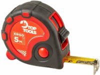 Рулетка Top Tools, стальная лента, 5 м x 19 мм (27C124)