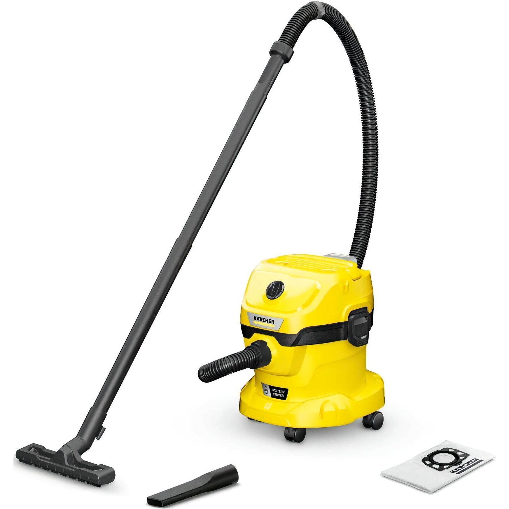 Пилосос Karcher WD 2-18 без АКБ та ЗП (1.628-500.0)