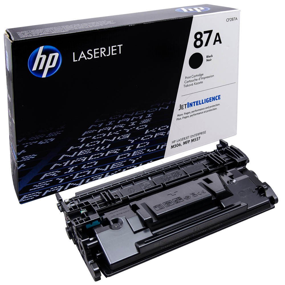 Картридж лазерний HP 87A LJ M506/M527 Black, 9000 стр (CF287A)