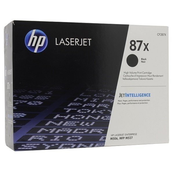 Картридж лазерный HP 87X LJ M506/M527 Black, 18000 стр. (CF287X)