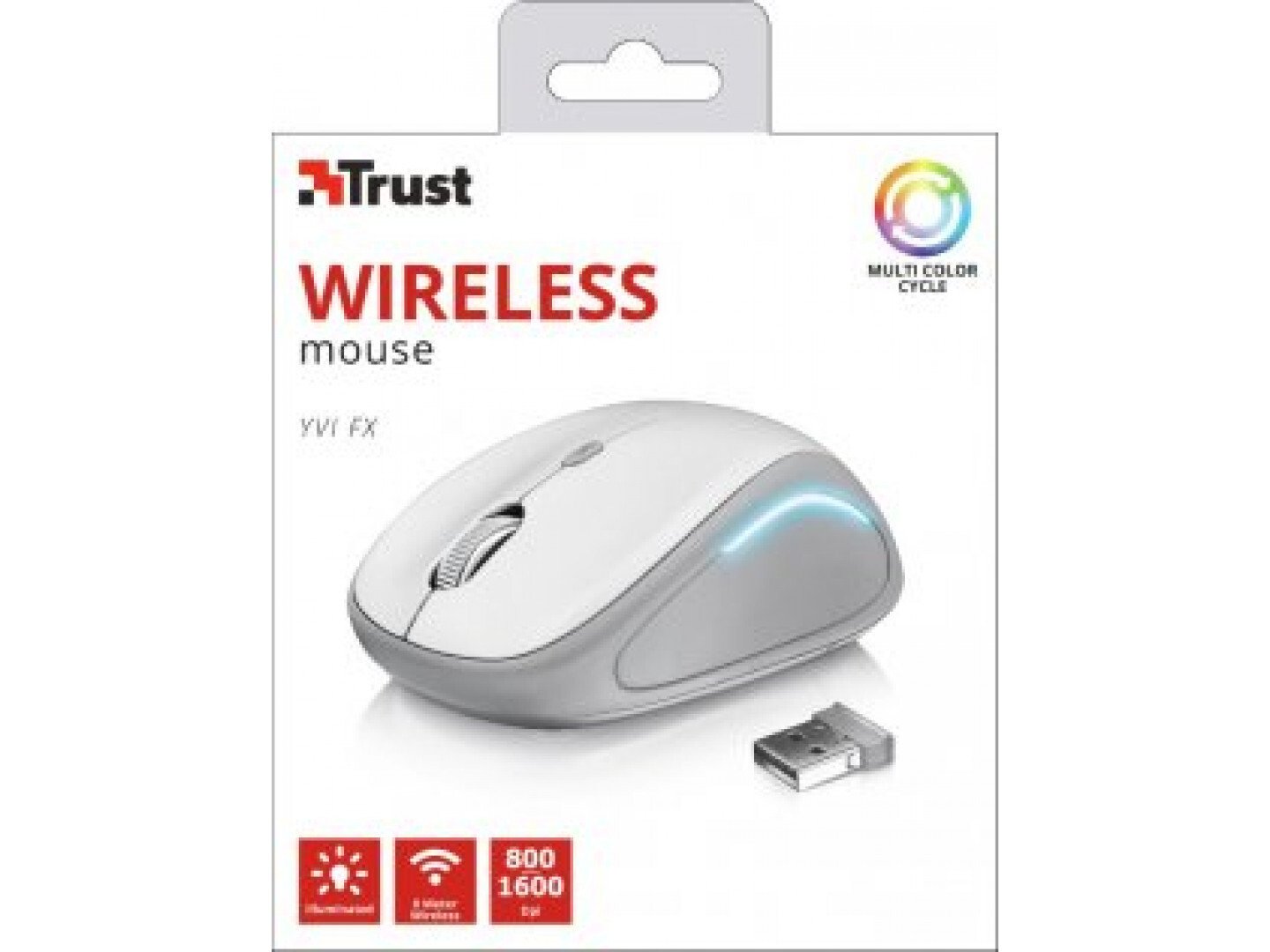 Миша Trust YVI FX WL White (22335_TRUST)