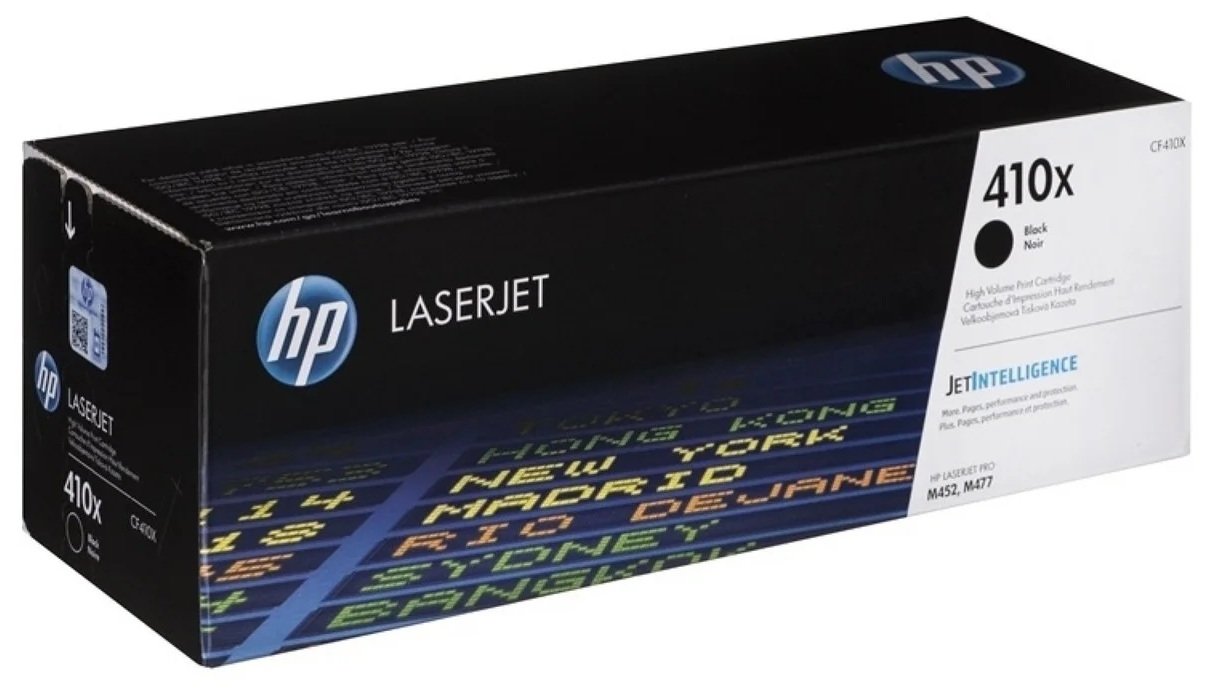 Картридж лазерний HP 410X CLJ Pro M377/M452/M477 Black (CF410X)