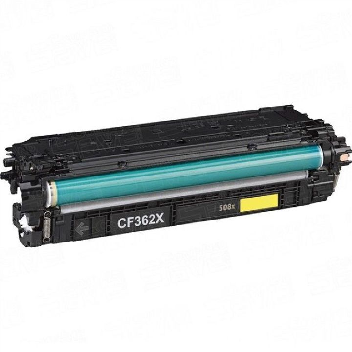 Картридж лазерный HP 508X CLJ M552dn/M553dn/n/x Yellow (CF362X)