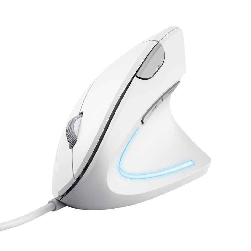 Мышь Trust Verto Ergonomic, USB-A, White (25133_TRUST)