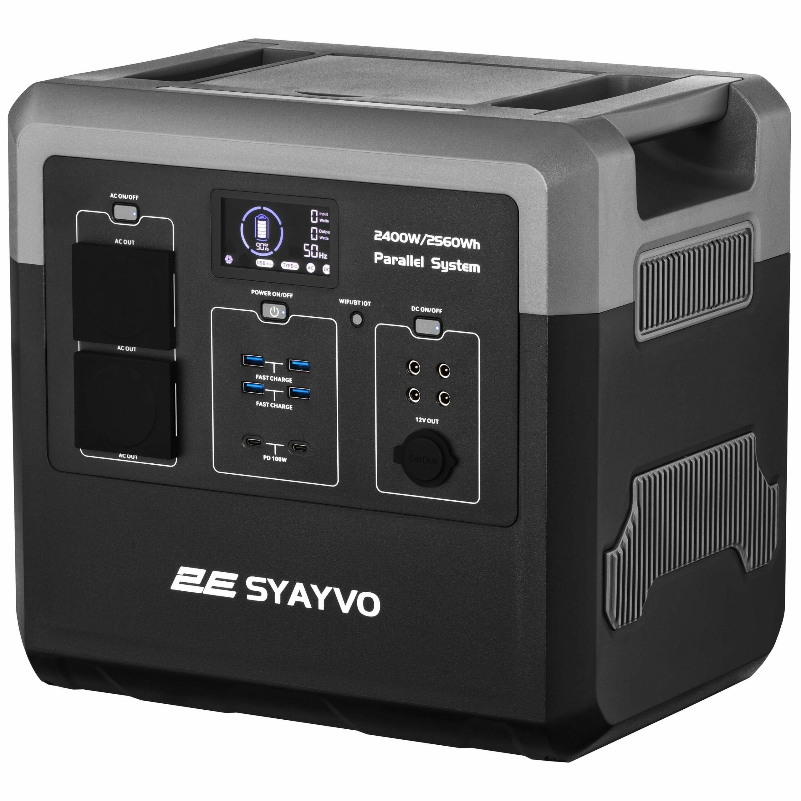 Портативна зарядна станція 2Е Syayvo 2400W, 2560Вт·год (2E-PPS24256)