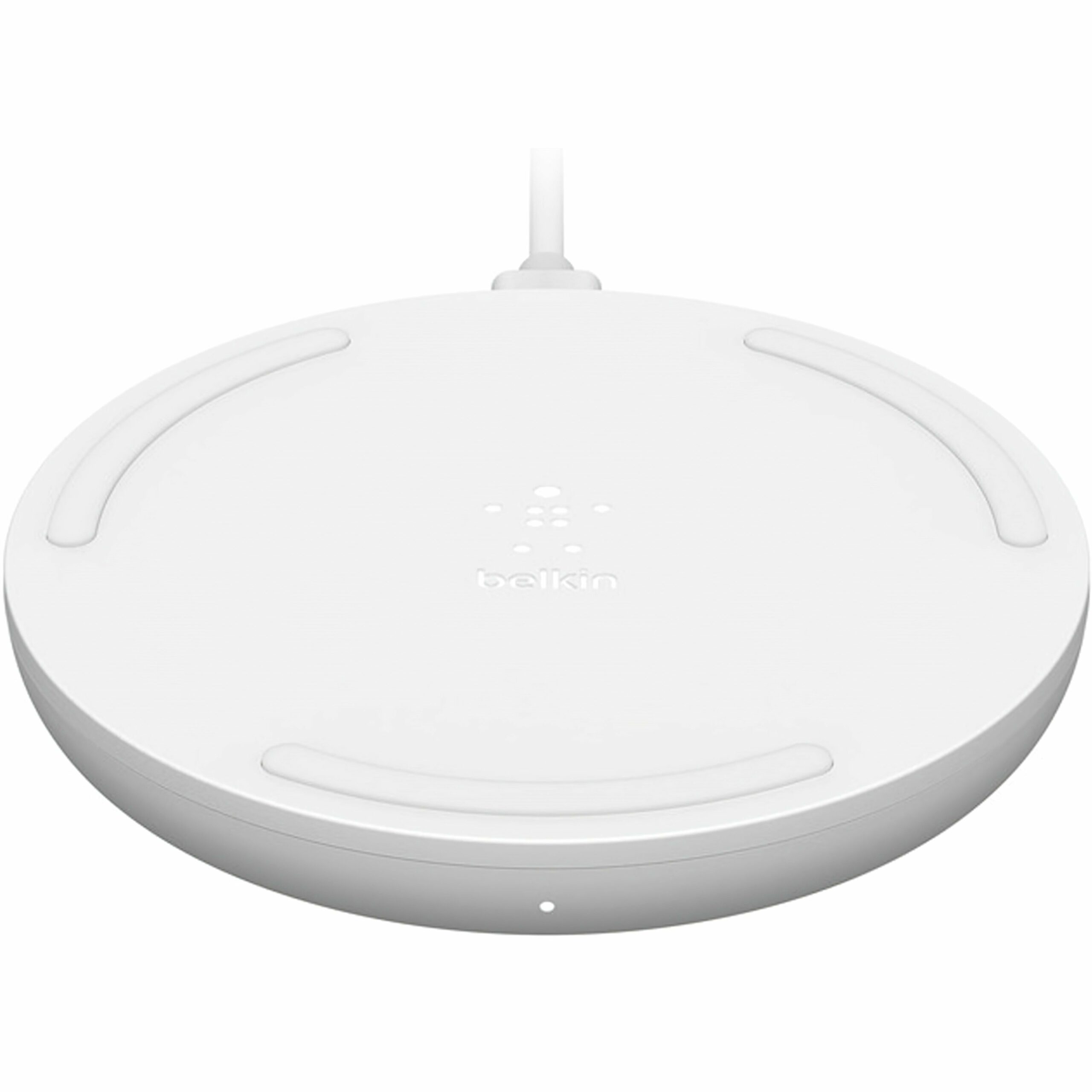 Бездротовий зарядний пристрій Belkin Pad Wireless Charging Qi, 10W, PSU, white (WIA001BTWH)