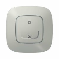 Valena Allure with NETATMO. Розумний безпроводовий сценарний вимикач "День/Ніч". Алюміній