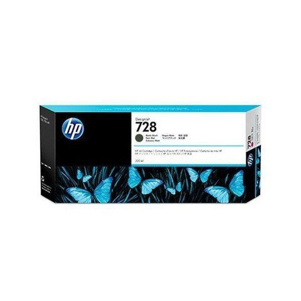 Картридж струменевий HP No.728 DJ T730/T830 300 ml Matte Black (F9J68A)