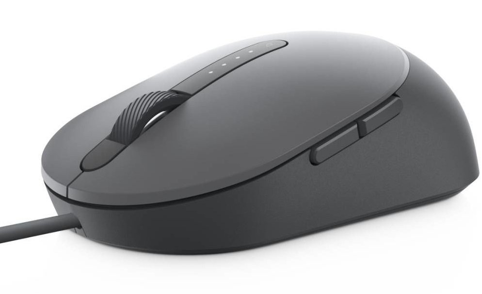 Мышь Dell Laser Wired Mouse MS3220 Titan Gray (570-ABHM)