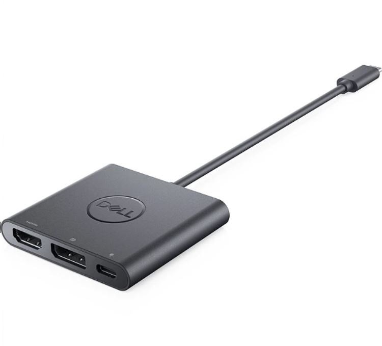 Перехідник Dell USB-C до HDMI DisplayPort with Power Delivery (470-AEGY)