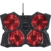 Ноутбук для ноутбука Trust GXT278 YOZU COOLING (17.3") Red Led Black (20817_TRUST)