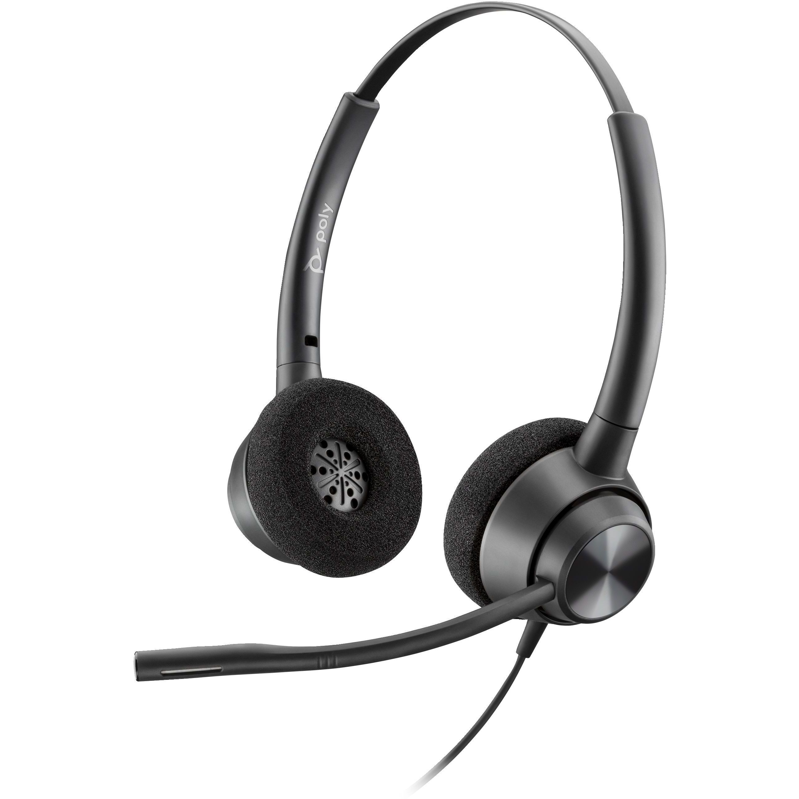 Гарнитура стерео компьютерная On-ear Poly EncorePro 320, USB-A Black (767G0AA)