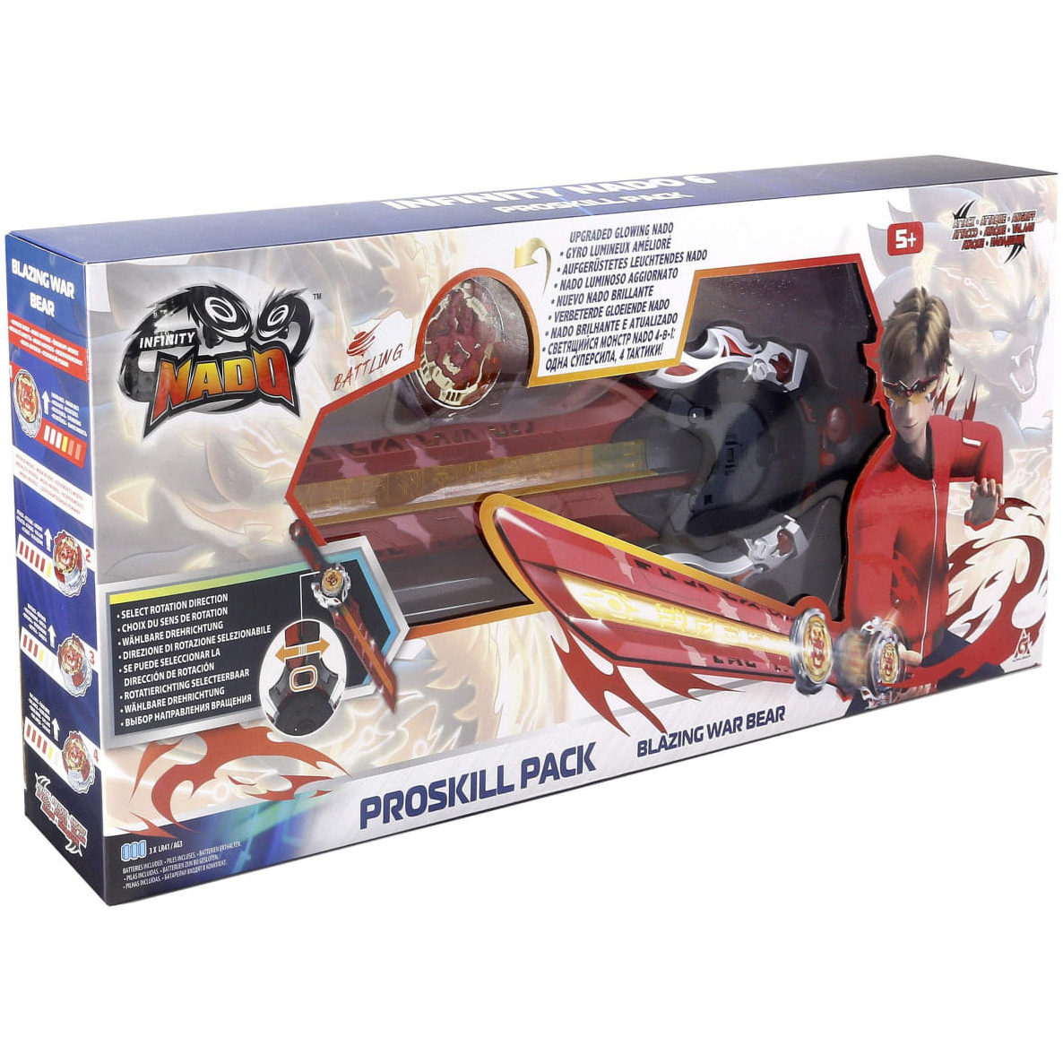 Дзиґа Infinity Nado VI Proskill Pack Палаючий Бойовий Ведмідь (Blazing War Bear) (EU654212)