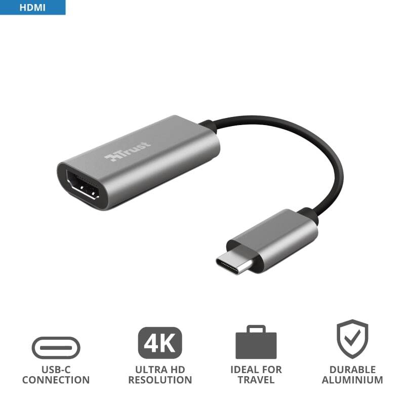 Перехідник Trust Dalyx USB-C to HDMI Adapter (23774_TRUST)