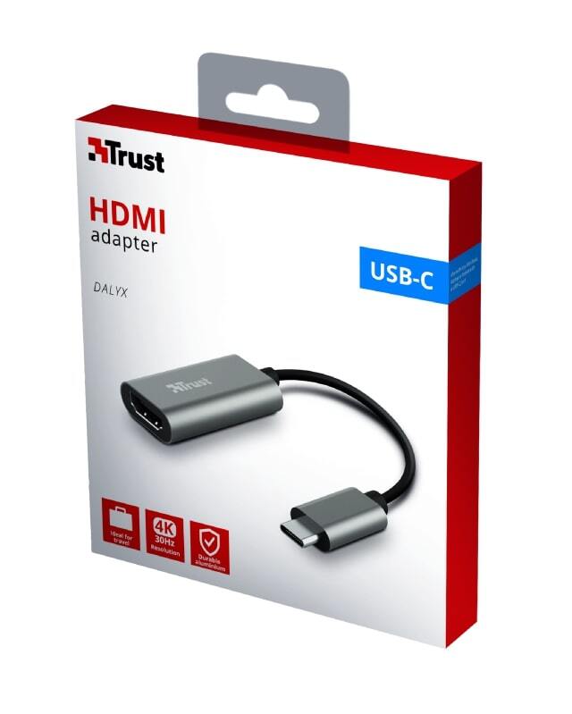 Перехідник Trust Dalyx USB-C to HDMI Adapter (23774_TRUST)