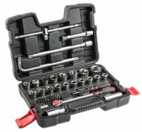 Набір торцевих головок Top Tools 1/4", 1/2", 47 предметів (38D550)