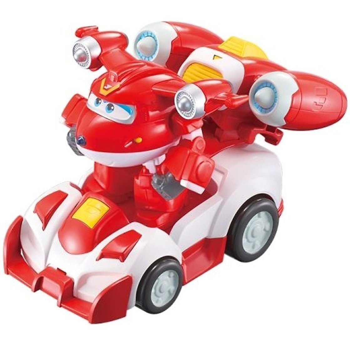 Ігровий набір Super Wings Supercharge Articulated Action Vehicle Jett, Джетт