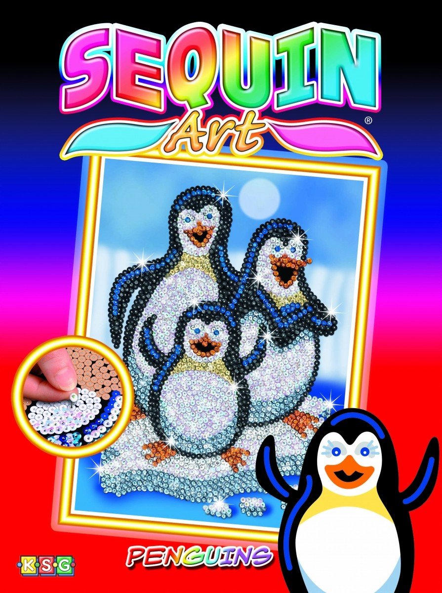 Набор для творчества Sequin Art RED Pepino Penguins (SA1503)