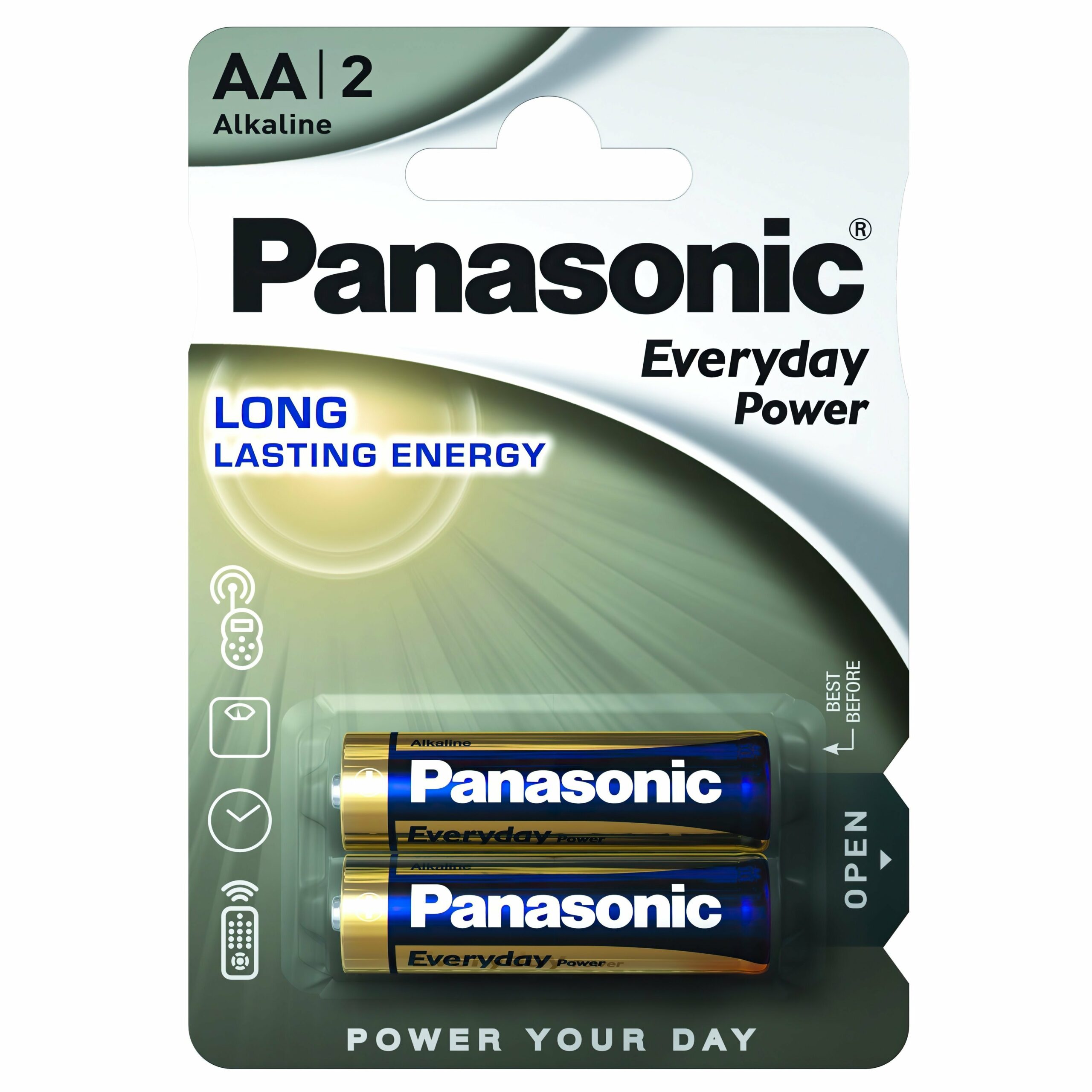 Батарейка Panasonic Everyday Power AA BLI 2 Alkaline (LR6REE/2BR)