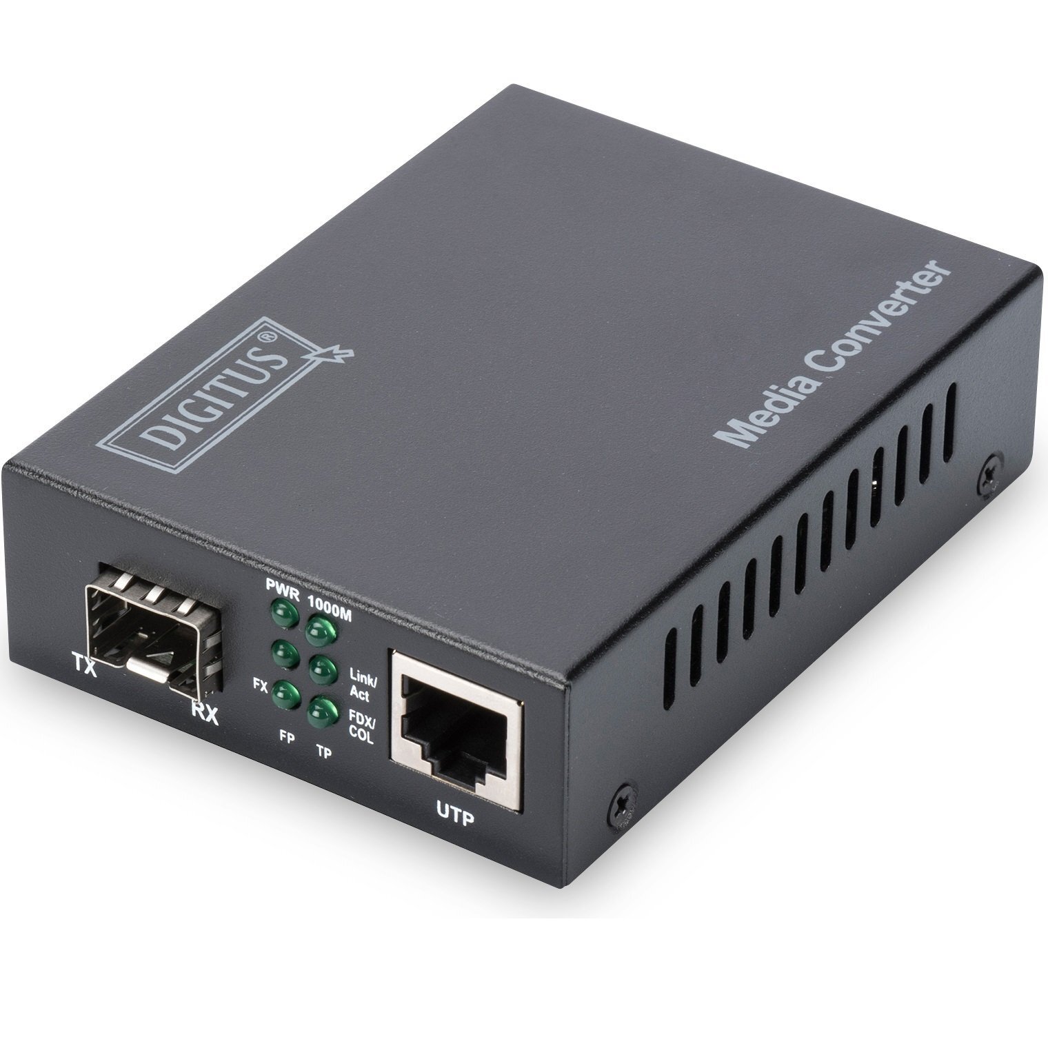 Медиаконвертор DIGITUS Gigabit, RJ45/SFP (DN-82130)